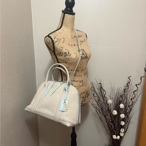 Coach leather Bleeker Preston Satchel